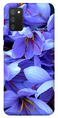 Чохол для Samsung Galaxy A02s PandaPrint Фіолетовий сад квіти