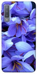 Чехол для Samsung A750 Galaxy A7 (2018) PandaPrint Фиолетовый сад цветы