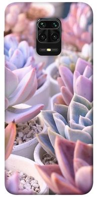 Чехол для Xiaomi Redmi Note 9s / Note 9 Pro / Note 9 Pro Max Эхеверия 2 цветы