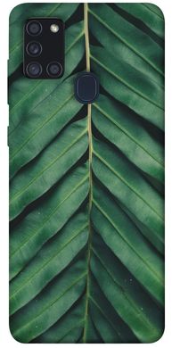 Чехол для Samsung Galaxy A21s PandaPrint Пальмовый лист цветы