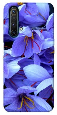 Чохол для Realme X3 SuperZoom PandaPrint Фіолетовий сад квіти