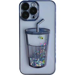 Чехол для iPhone 13 Pro Shining Fruit Cocktail Case + стекло на камеру Sierra Blue
