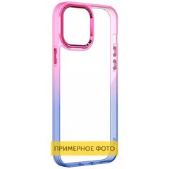 Чехол TPU+PC Fresh sip series для Samsung Galaxy M53 5G Синий / Розовый