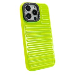 Чехол для iPhone 13 Pro силиконовый Puffer Neon Green