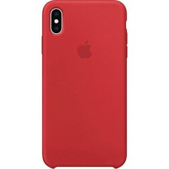Чохол silicone case for iPhone X/XS Maroon / Червоний