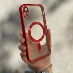 Чехол для iPhone XR Shining Case with Magsafe + стекло на камеру Red