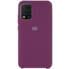 Чохол Silicone Cover (AAA) для Xiaomi Mi 10 Lite Фіолетовий / Grape