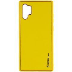 Шкіряний чохол Xshield для Samsung Galaxy Note 10 Plus (Жовтий / Yellow)