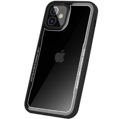 TPU+PC чохол G-Case Shock Crystal для Apple iPhone 12 mini (5.4") (Чорний)
