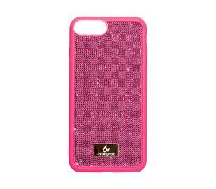 Чохол для iPhone 7 Plus / 8 Plus Bling World TPU + LCPC рожевий