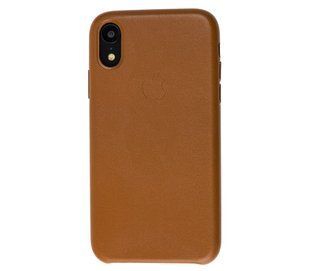 Чехол для iPhone Xr Leather classic "brown"