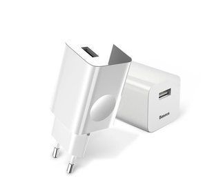 Мережевий зарядний пристрій Baseus Quick Charge білий