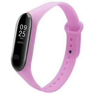 Силіконовий ремінець Neon для Xiaomi Mi Band 3/4 (Бузковий)