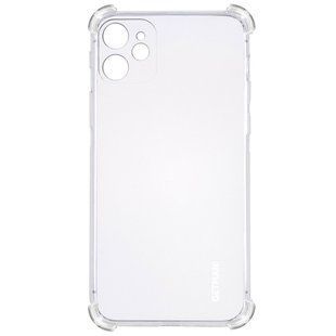 TPU чохол GETMAN Ease logo посилені кути для Apple iPhone 12 (6.1")