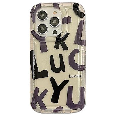 Чехол для iPhone 12 Pro Max Transparent Shockproof Case Lucky