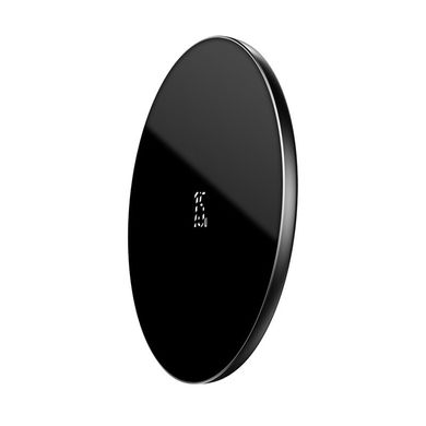 Зарядка Qi BASEUS Simple Wireless Charger |15W| (Updated Version for Type-C) (WXJK-BA02), Черный