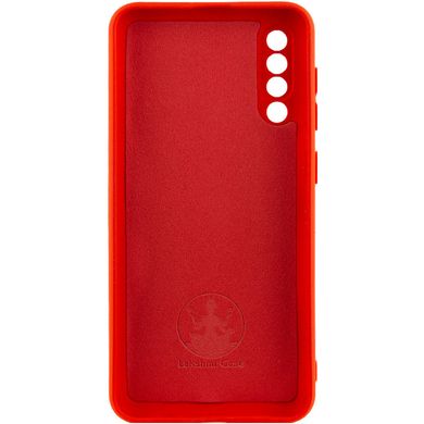 Чехол для Samsung Galaxy A50 (A505F) / A50s / A30s Silicone Full camera закрытый низ + защита камеры Красный / Red