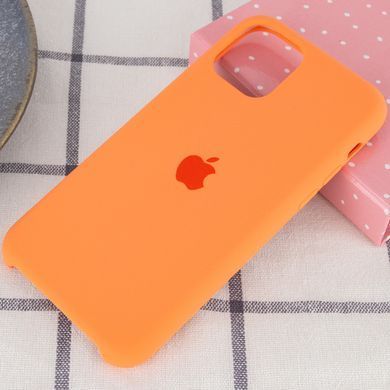 Чехол silicone case for iPhone 11 Pro Max (6.5") (Оранжевый / Papaya)