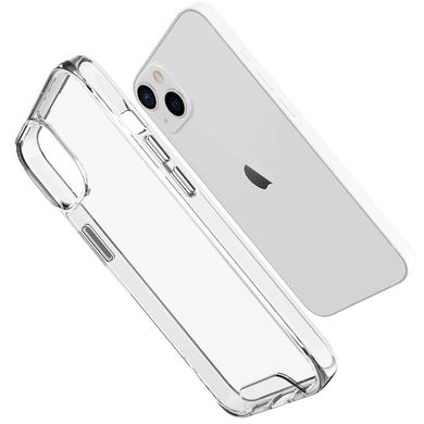 Чехол TPU Space Case transparent для Apple iPhone 14 (6.1") (Прозрачный)