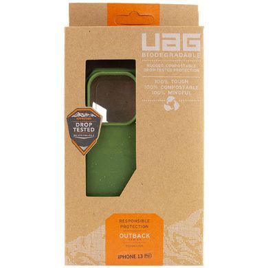 Чохол UAG OUTBACK BIO для Apple iPhone 13 Pro (6.1"") Зелений