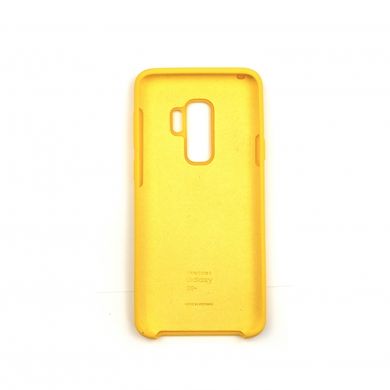 Накладка Silicone Cover for Samsung S9 Plus Yellow