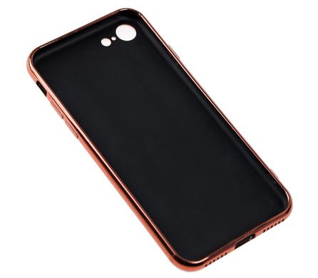 Чехол для iPhone 7 / 8 Silicone case матовый (TPU) коралловый