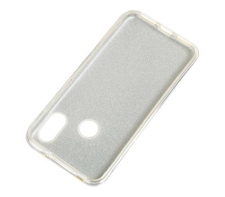 Чохол для Xiaomi Redmi 6 Pro / Mi A2 Lite Shining Glitter з блискітками сріблястий, Сріблястий