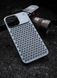 Металлический чехол для iPhone 14 Aluminium Case Militari Grade Silver