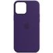 Шкіряний чохол Leather Case (AA) with MagSafe для Apple iPhone 14 Pro (6.1") Фіолетовий / Amethys