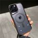 Чехол для Iphone 14 Metal Shell with Magsafe Titanium Black