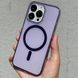 Чохол для iPhone 14 Pro Clear Case ультратонкий, не жовтіє Purple