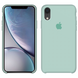 Чохол silicone case for iPhone XS Max Mint / М'ятний