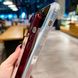 Чехол для iPhone 12 Pro Max Camera Lens Protection with MagSafe + стекло на камеру Red