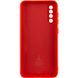 Чохол для Samsung Galaxy A50 (A505F) / A50s / A30s Silicone Full camera закритий низ + захист камери Червоний / Red