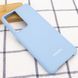 Чехол Silicone Cover (AA) для Samsung Galaxy S21 Ultra (Голубой / Lilac Blue)