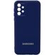 Чехол Silicone Cover Full Camera (AA) для Samsung Galaxy A73 5G Темно-синий / Midnight blue