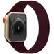 Ремінець Solo Loop для Apple watch 38mm/40mm 143mm (4) (Бордовий / Maroon)