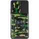 Ударопрочный чехол Camshield Serge Ring Camo для Xiaomi Redmi 10 Зеленый / Army Green