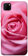 Чехол для Huawei Y5p PandaPrint Розовый бутон цветы