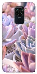 Чехол для Xiaomi Redmi Note 9 / Redmi 10X PandaPrint Эхеверия 2 цветы