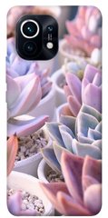 Чехол для Xiaomi Mi 11 PandaPrint Эхеверия 2 цветы