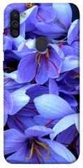 Чехол для Samsung Galaxy M11 PandaPrint Фиолетовый сад цветы