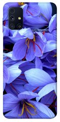 Чехол для Samsung Galaxy M31s PandaPrint Фиолетовый сад цветы