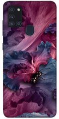 Чехол для Samsung Galaxy A21s PandaPrint Насекомое цветы
