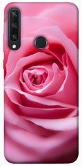 Чехол для Huawei Y6p PandaPrint Розовый бутон цветы