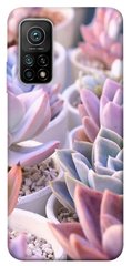 Чехол для Xiaomi Mi 10T Pro PandaPrint Эхеверия 2 цветы
