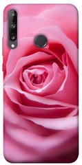 Чехол для Huawei P40 Lite E / Y7p (2020) PandaPrint Розовый бутон цветы