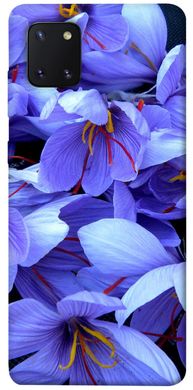 Чохол для Samsung Galaxy Note 10 Lite (A81) PandaPrint Фіолетовий сад квіти