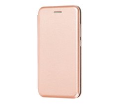 Чохол книжка Premium для Xiaomi Mi Play рожево-золотистий
