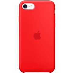 Чехол Silicone Case (AA) для Apple iPhone SE (2020) (Красный / Red)